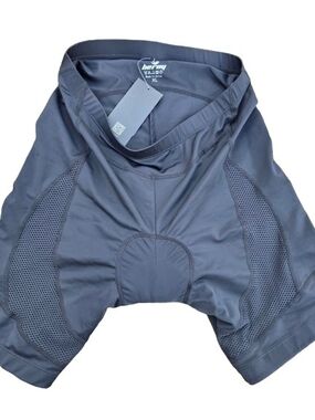 Men's Padded Cycling Shorts in Black Color